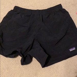 Black Patagonia shorts